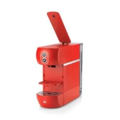 Illy E.S.E. Pod Coffee Machine - Red -Coffee Machine 2020 illyESE Machine at Angle open