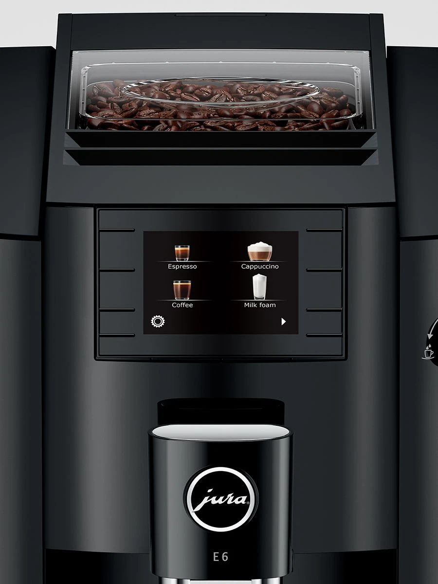 JURA E6 Automatic Espresso Machine In Piano Black (NAA) 8 JURA E6 Automatic Espresso Machine In Piano Black (NAA) - Image 6