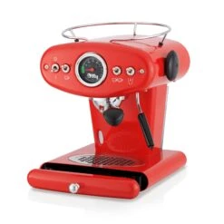 Illy X1 Anniversary E.S.E. Pod & Ground Coffee Machine - Red -Coffee Machine 20294 X1 ECO RED 3Q CASS