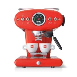 Illy X1 Anniversary E.S.E. Pod & Ground Coffee Machine - Red -Coffee Machine 20294 X1 ECO RED FRONT 2 ESP EROG