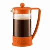 Bodum BRAZIL Coffee Press In Orange -Coffee Machine 430 original 1 2
