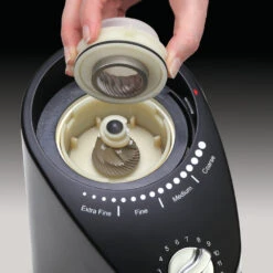 Capresso Infinity Plus Conical Burr Coffee Grinder In Black -Coffee Machine 570.01InfinityPlusBurrHR