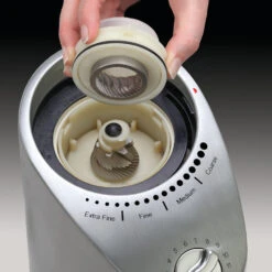 Capresso Infinity Plus Conical Burr Coffee Grinder In Metal -Coffee Machine 575.05InfinityPlusBurrHR