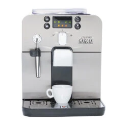 Gaggia Brera Espresso Machine In Black -Coffee Machine 5821 original gaggia brera espresso machine in black center 2