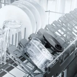 JURA J8 Super-Automatic Espresso Machine - Piano Black -Coffee Machine Acc ConSys emo syrup attach dishwasher