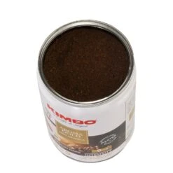 Kimbo Il Caffe Di Napoli Aroma Gold 100% Arabica Ground 250g - Tin -Coffee Machine AromaGold250gGroundCan TopPopped