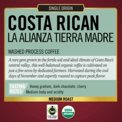 Barrie House Costa Rican La Alianza Tierra Madre Single Origin Fair Trade Organic Coffee 11 Barrie House Costa Rican La Alianza Tierra Madre Single Origin Fair Trade Organic Coffee -Coffee Machine BHC 3k Labels CostaRican 2048x2048 238ef393 b3d6 472b bdf3 5f3cf025b485