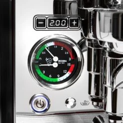 Bezzera Aria PID Espresso Machine With Flow Control - Black With Rosewood -Coffee Machine BZARIABLKPIDFC 2