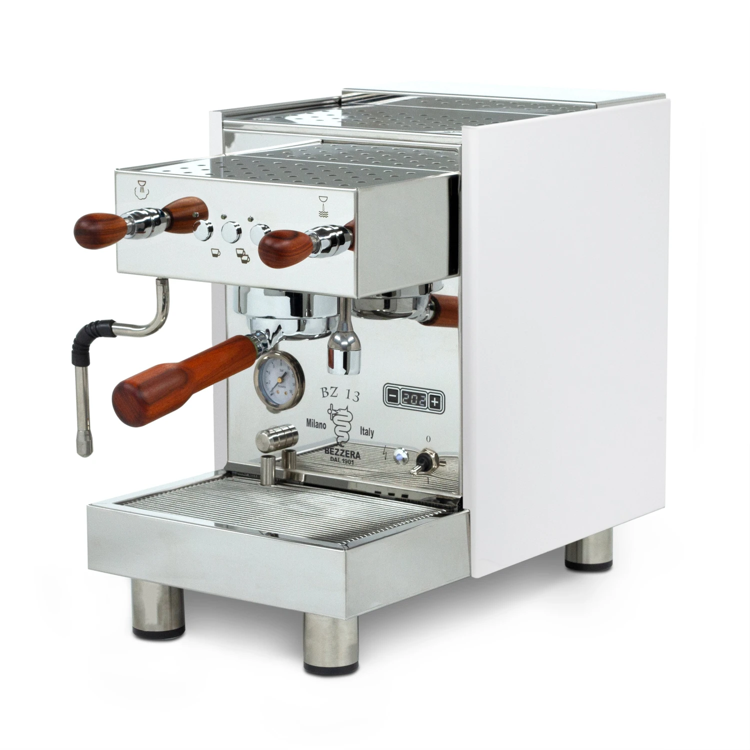 Bezzera BZ13 DE Bianco Espresso Machine - Rosewood - Special Edition 3 Bezzera BZ13 DE Bianco Espresso Machine - Rosewood - Special Edition