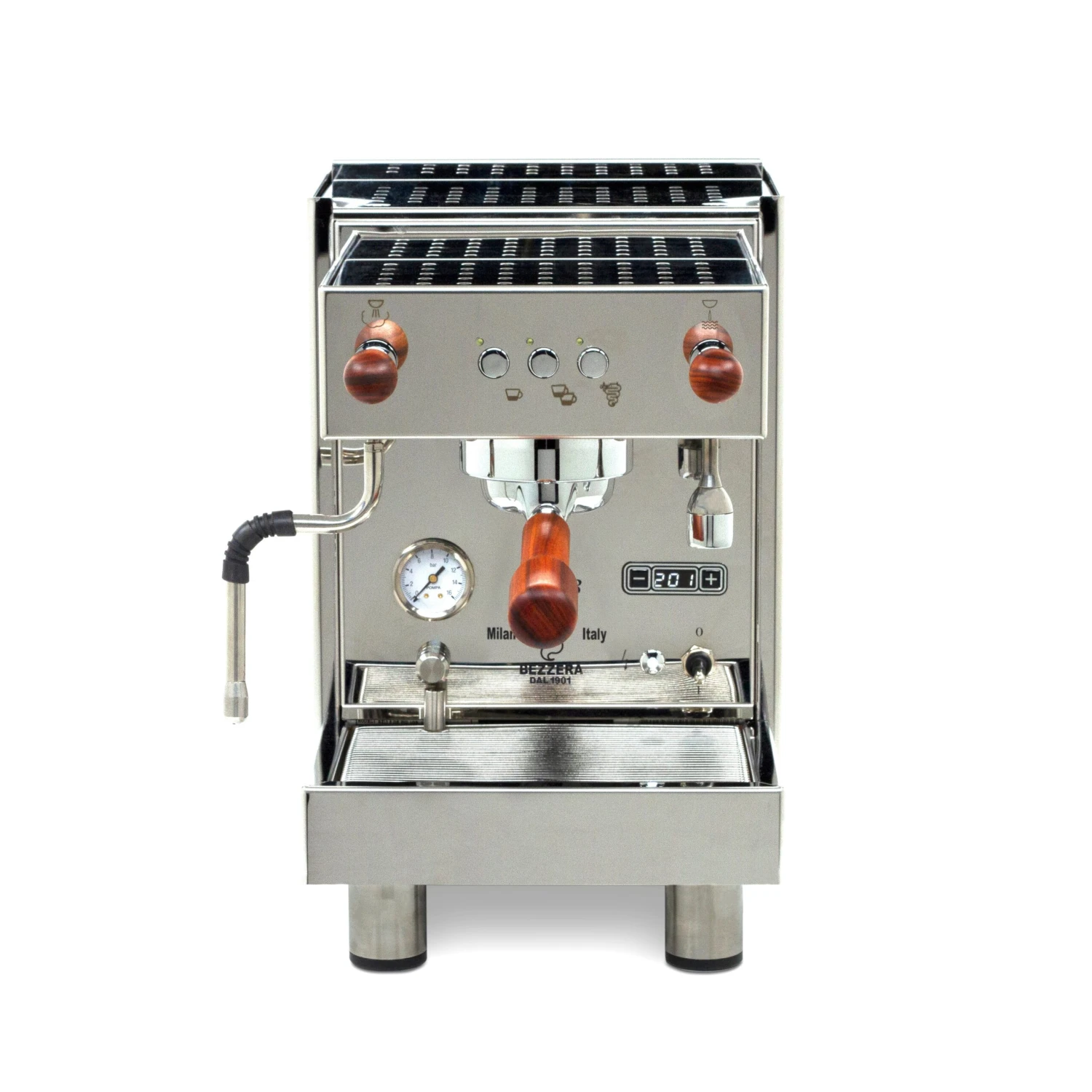 Bezzera BZ13 DE Bianco Espresso Machine - Rosewood - Special Edition 4 Bezzera BZ13 DE Bianco Espresso Machine - Rosewood - Special Edition - Image 2