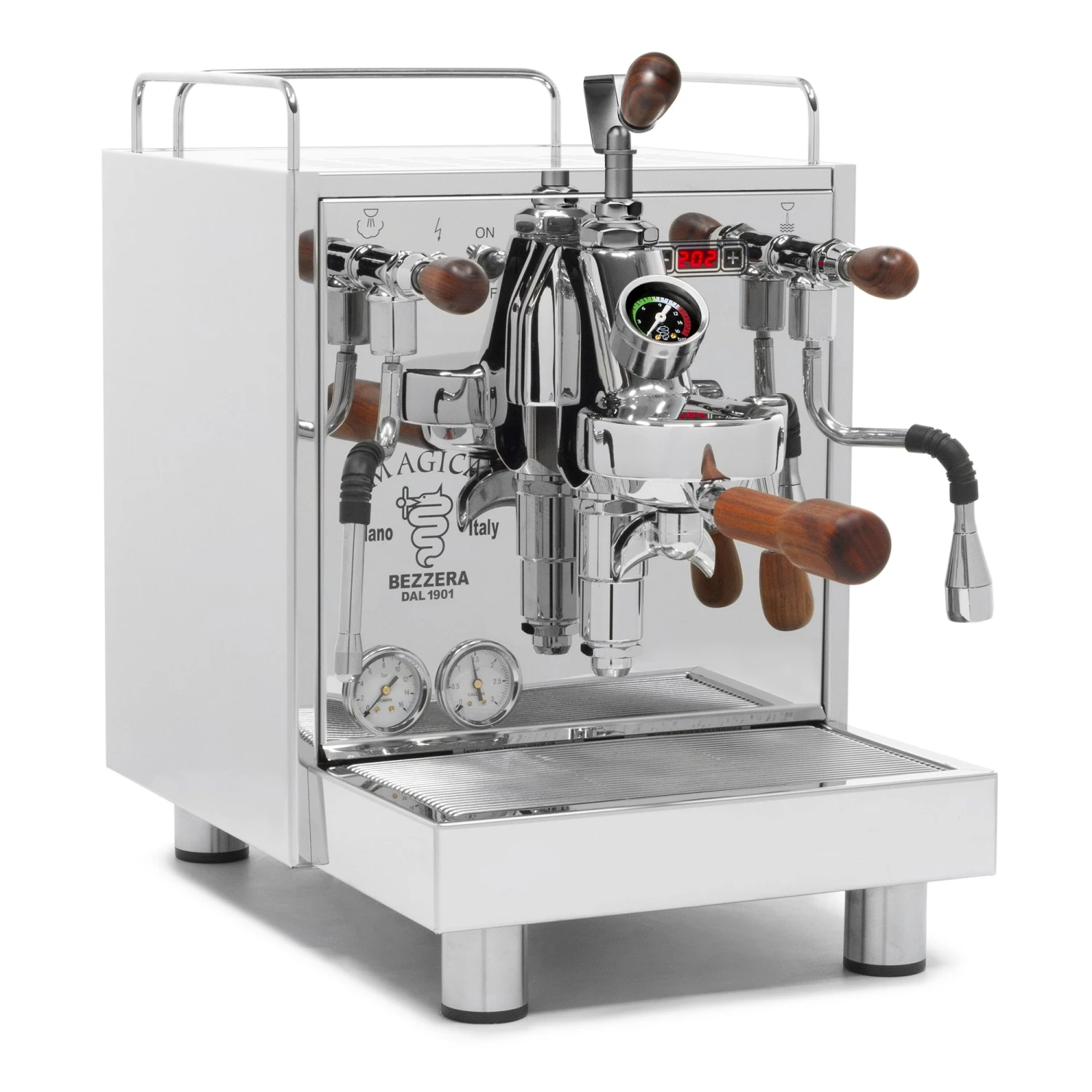 Bezzera Magica PID Espresso Machine With Flow Control - Rosewood 3 Bezzera Magica PID Espresso Machine With Flow Control - Rosewood