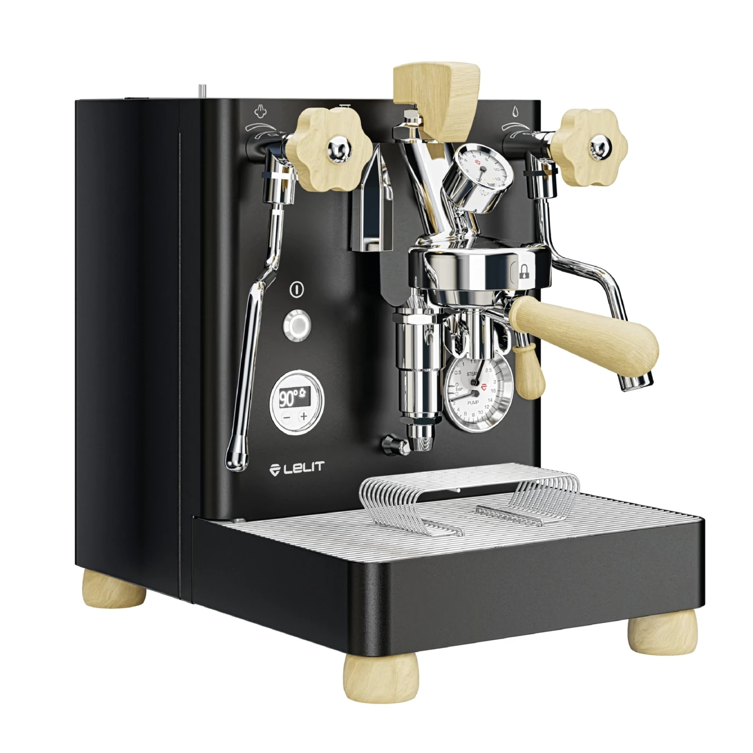 Lelit Bianca V3 Dual Boiler Espresso Machine - Matte Black 3 Lelit Bianca V3 Dual Boiler Espresso Machine - Matte Black