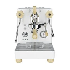 Lelit Bianca V3 Dual Boiler Espresso Machine - Matte White -Coffee Machine BiancaV3MatteWhite Front