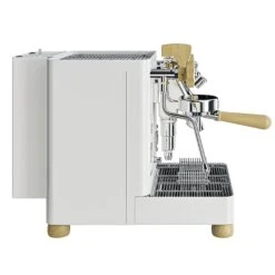 Lelit Bianca V3 Dual Boiler Espresso Machine - Matte White -Coffee Machine BiancaV3MatteWhite Side