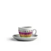 Carraro Caffe Del Villaggio Cup And Saucer - Espresso -Coffee Machine CarraroDF68 0B