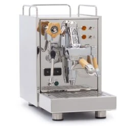 ECM Classika PID Espresso Machine - Olive Wood -Coffee Machine ClassikaPIDOliveWood Angled