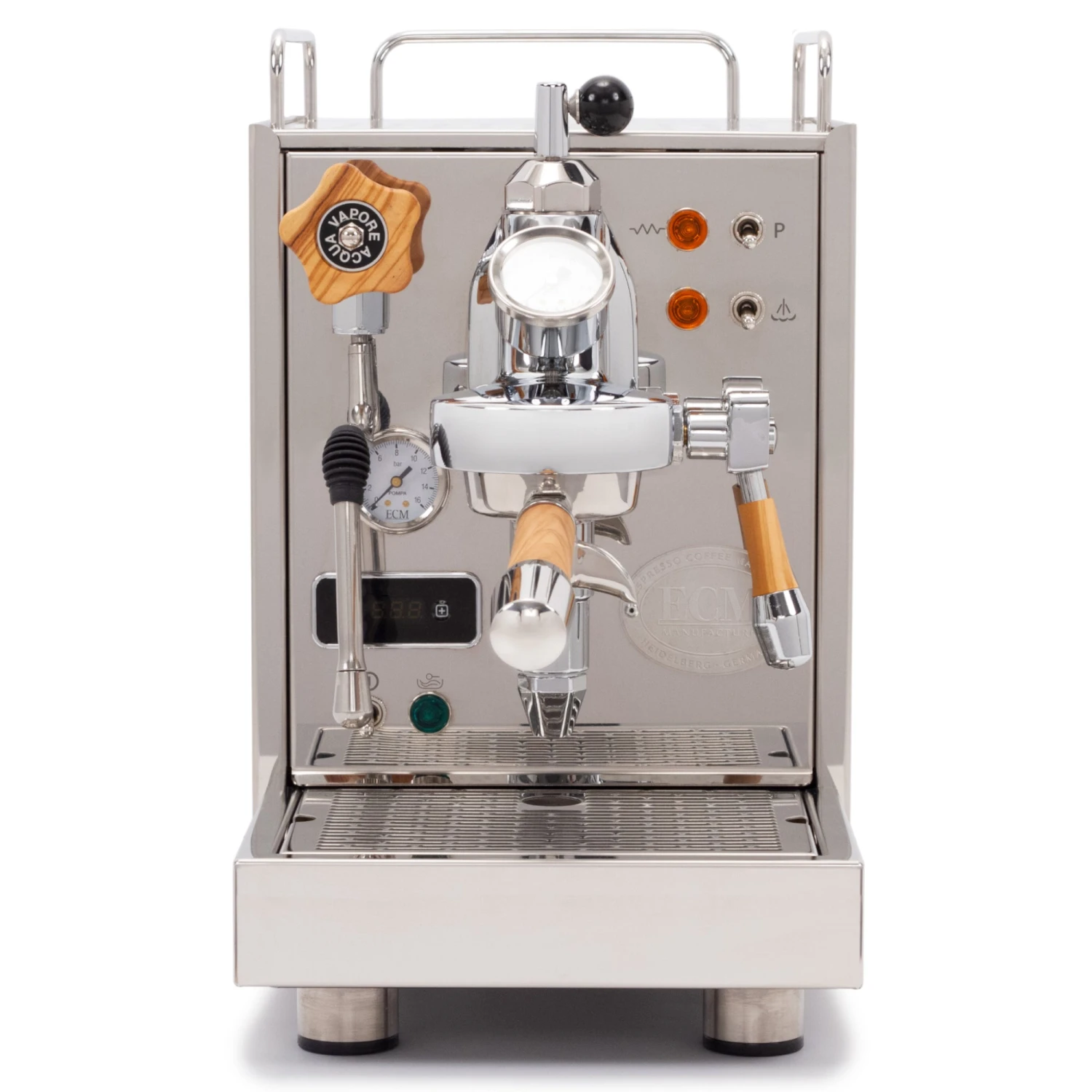 ECM Classika PID Espresso Machine With Flow Control - Olive Wood 4 ECM Classika PID Espresso Machine With Flow Control - Olive Wood - Image 2