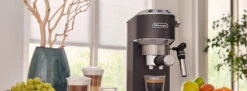 DeLonghi EC685BK Dedica Deluxe Espresso Machine - Black -Coffee Machine DedicaDeluxeBanner Black