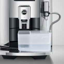 JURA E8 Espresso Machine - Chrome (NAA) -Coffee Machine E8 Chrome NAA infinitytable onetouch msc square
