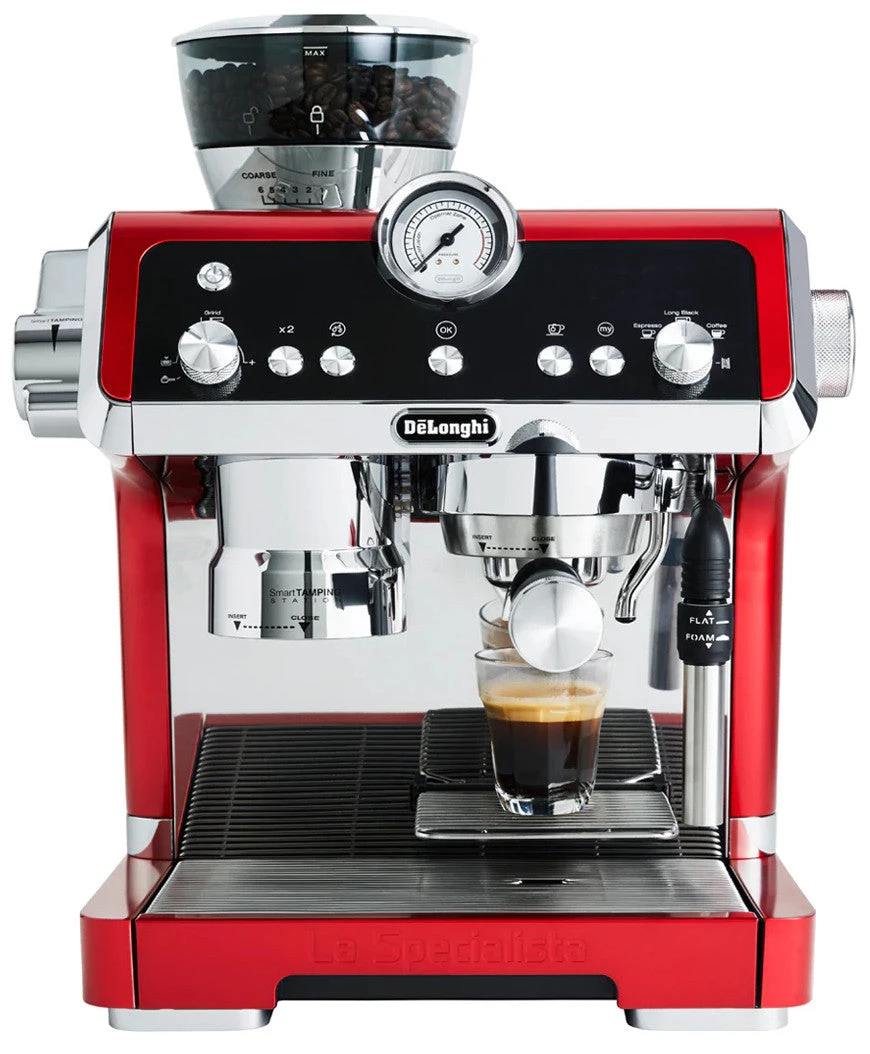 DeLonghi EC9335.R La Specialista Espresso Machine - Red 3 DeLonghi EC9335.R La Specialista Espresso Machine - Red