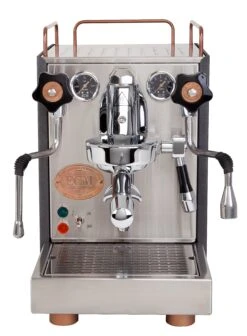 ECM Mechanika VI Slim Espresso Machine Heritage Line -Coffee Machine ECMMechanikaVISlimHeritageEditionFrontalRETUSCHE