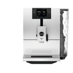 JURA ENA 8 Espresso Machine - White -Coffee Machine ENA 8 frontal 286d278a 6df9 43cc a2e3 eae40f1f87e9