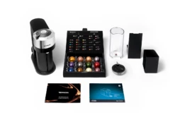 Nespresso Vertuo Next Deluxe Espresso Machine By DeLonghi With Aeroccino - Chrome -Coffee Machine ENV120C Vertuo Next D Pure Chrome Delonghi In The Pack 2916ef81 6b9e 4462 be07 aaf08f03130a