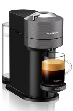 Nespresso Vertuo Next Espresso Machine By DeLonghi With Aeroccino - Grey -Coffee Machine ENV120GYAE 01