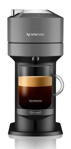 Nespresso Vertuo Next Espresso Machine By DeLonghi With Aeroccino - Grey -Coffee Machine ENV120GYAE 03