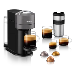 Nespresso Vertuo Next Espresso Machine By DeLonghi - Grey 12 Nespresso Vertuo Next Espresso Machine By DeLonghi - Grey -Coffee Machine ENV120GY 02