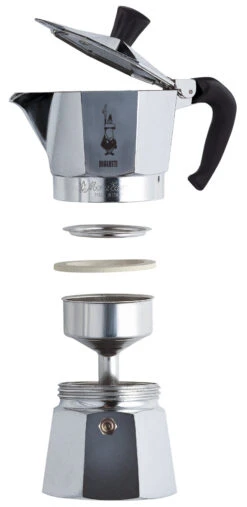 Bialetti Moka Express 3-Cup Moka Pot -Coffee Machine ESPLOSOMOKA2