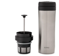 Espro P1 Travel Press For Coffee - Stainless Steel