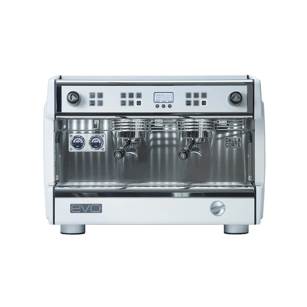 Dalla Corte Evo 2 Espresso Machine - 2-Group Arctic White 3 Dalla Corte Evo 2 Espresso Machine - 2-Group Arctic White