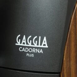 Gaggia Cadorna Barista Plus Automatic Espresso Machine - Dark Chocolate Straight Grain -Coffee Machine GACADORNAPLUS DCSG 2027