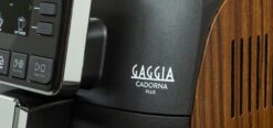 Gaggia Cadorna Barista Plus Automatic Espresso Machine - Dark Chocolate Straight Grain -Coffee Machine GACADORNAPLUS DCSG 2027 G
