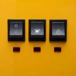 Gaggia Classic Evo Pro Espresso Machine In Sunshine Yellow With Tiger Maple -Coffee Machine GACLASSICEVOPROYLW 2097 693f1d6c 363a 45df 8a9f be0d795f8ad5