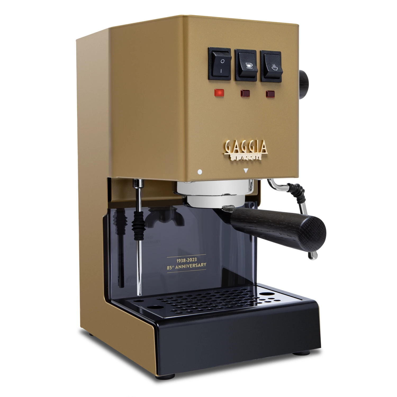 Gaggia Classic Evo Pro - 85th Anniversary Limited Edition With Blackened Oak 3 Gaggia Classic Evo Pro - 85th Anniversary Limited Edition With Blackened Oak