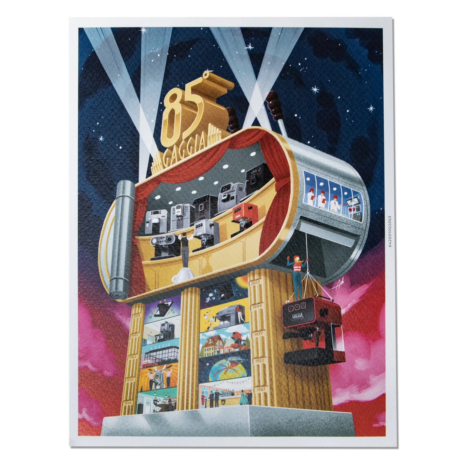 Gaggia Classic Evo Pro - 85th Anniversary Limited Edition With Blackened Oak 8 Gaggia Classic Evo Pro - 85th Anniversary Limited Edition With Blackened Oak - Image 6