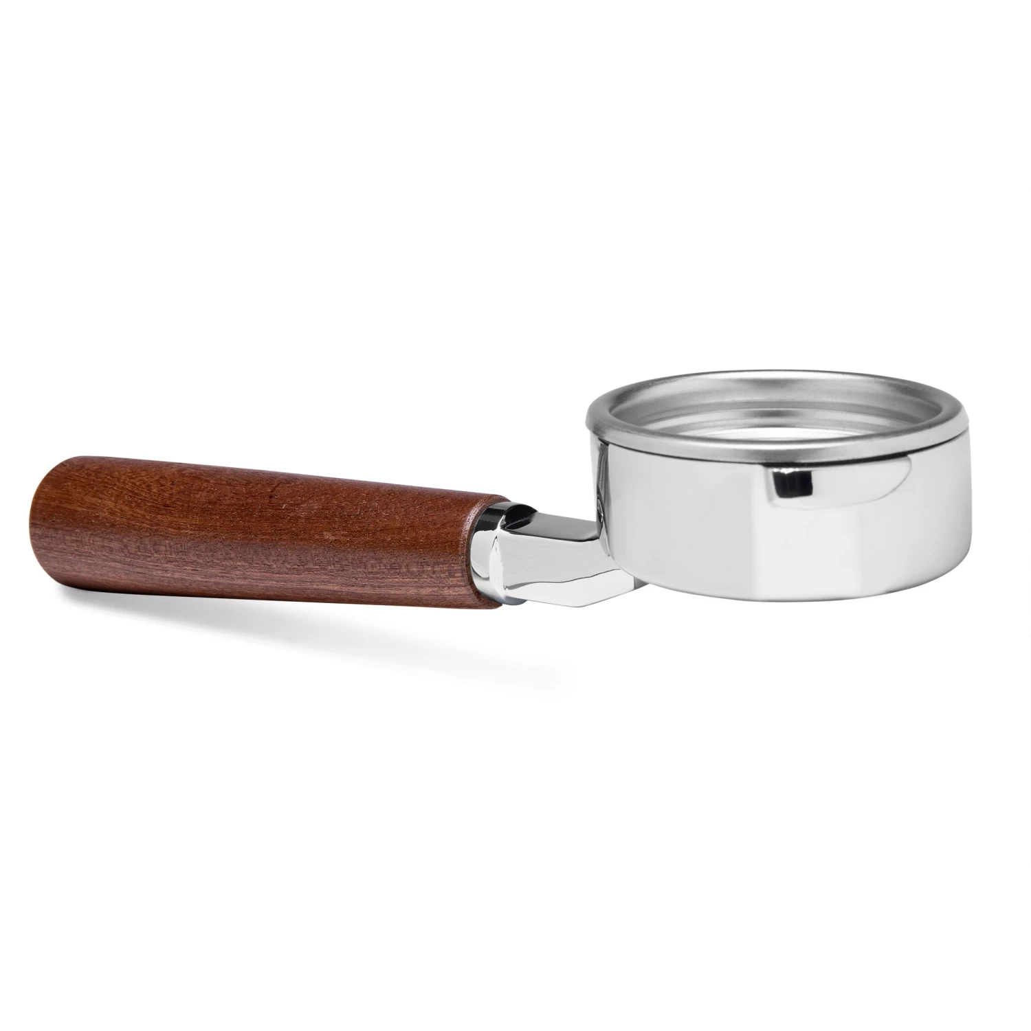 Sapele Bottomless Gaggia Portafilter 3 Sapele Bottomless Gaggia Portafilter