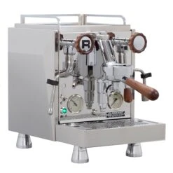 Rocket Espresso Giotto Cronometro V Espresso Machine - Walnut Accents -Coffee Machine IMG 1253W