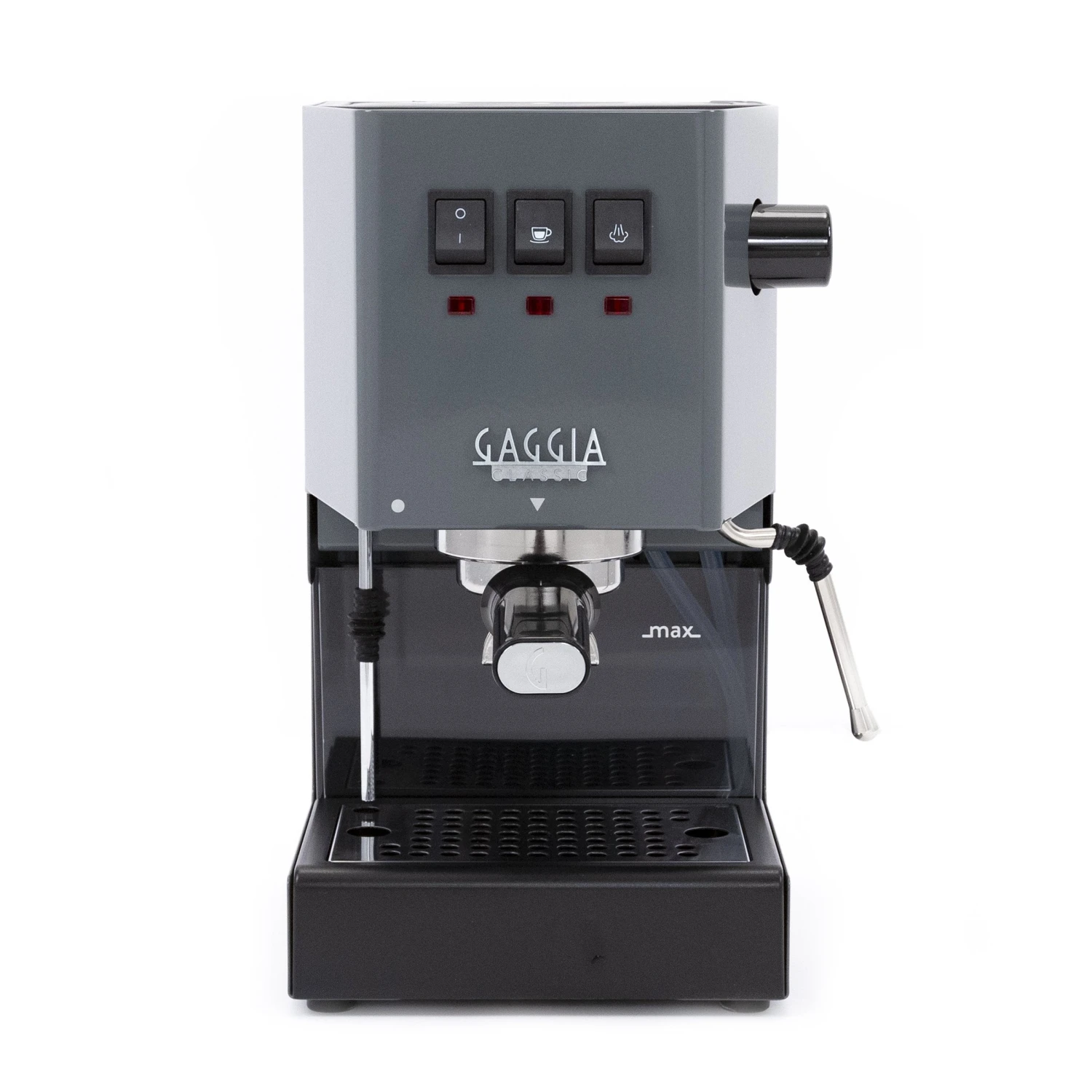 Refurbished Gaggia Classic Pro Espresso Machine In Industrial Grey 3 Refurbished Gaggia Classic Pro Espresso Machine In Industrial Grey