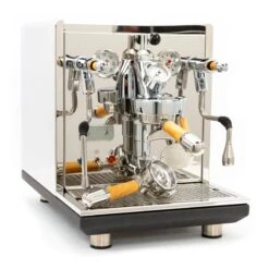 ECM Synchronika Espresso Machine With Flow Control - Olive Wood -Coffee Machine IMG 2374