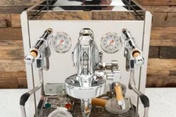 ECM Synchronika Espresso Machine - Olive Wood -Coffee Machine IMG 2378