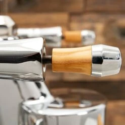 ECM Synchronika Espresso Machine - Olive Wood -Coffee Machine IMG 2387