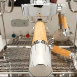 ECM Synchronika Espresso Machine With Flow Control - Olive Wood -Coffee Machine IMG 2390 5b5784bc dced 4690 82e5 143414cd19dc