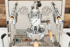 ECM Synchronika Espresso Machine With Flow Control - Olive Wood -Coffee Machine IMG 2394