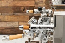 ECM Synchronika Espresso Machine With Flow Control - Olive Wood -Coffee Machine IMG 2395