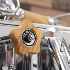 ECM Classika PID Espresso Machine - Olive Wood -Coffee Machine IMG 4412