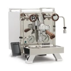 Rocket Espresso R Cinquantotto Espresso Machine - Walnut Accents -Coffee Machine IMG 4540