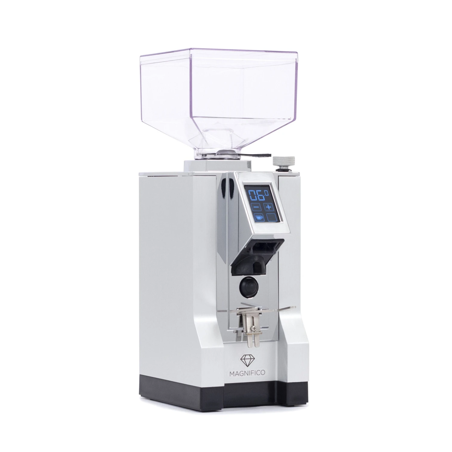 Eureka Mignon Magnifico Coffee Grinder In Polished Natural Silver 5 Eureka Mignon Magnifico Coffee Grinder In Polished Natural Silver - Image 3